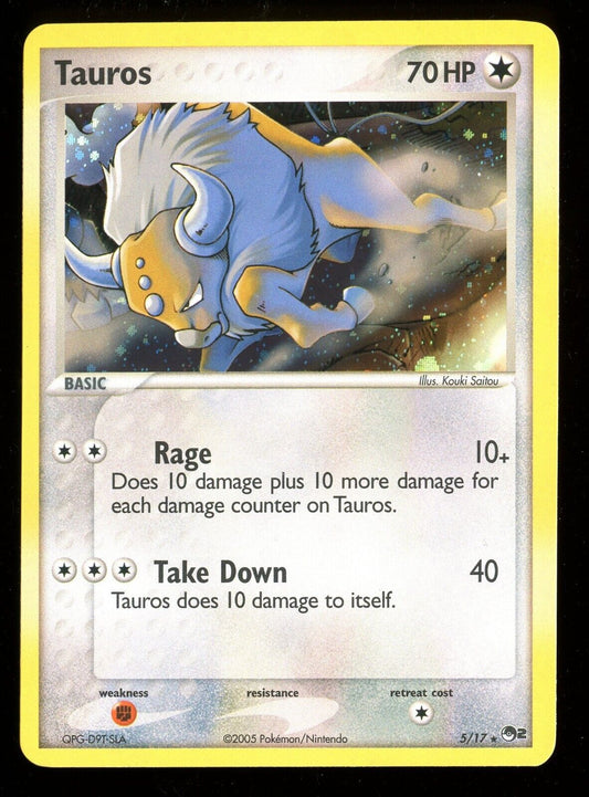 Tauros (Pop Series 2/Holo) 5/17 - LP