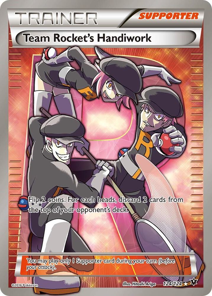 Team Rockets Handiwork 124/124 - NM