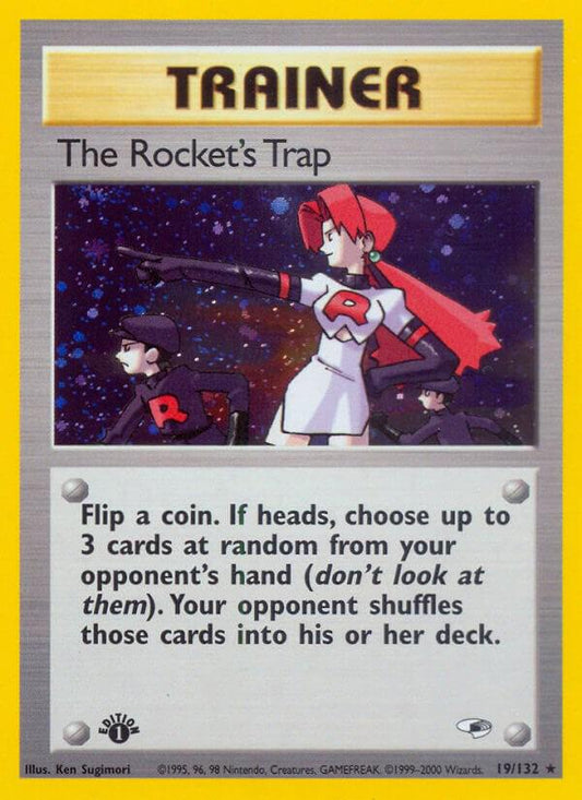 The Rocket's Trap 1st Ed. (Holo) 19/132 - DMG