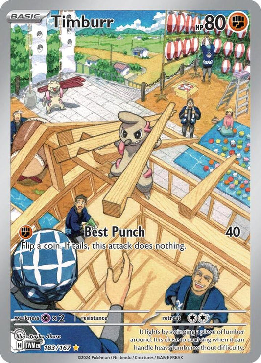 Timburr 183/167 - NM