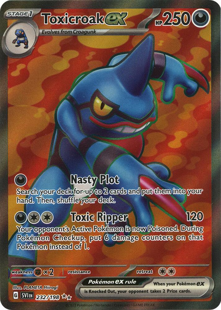 Toxicroak EX 232/198 - NM