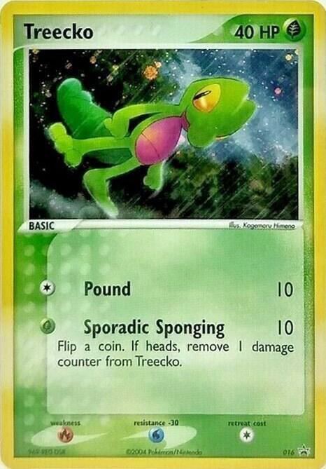 Treecko (Holo) 016 - MP