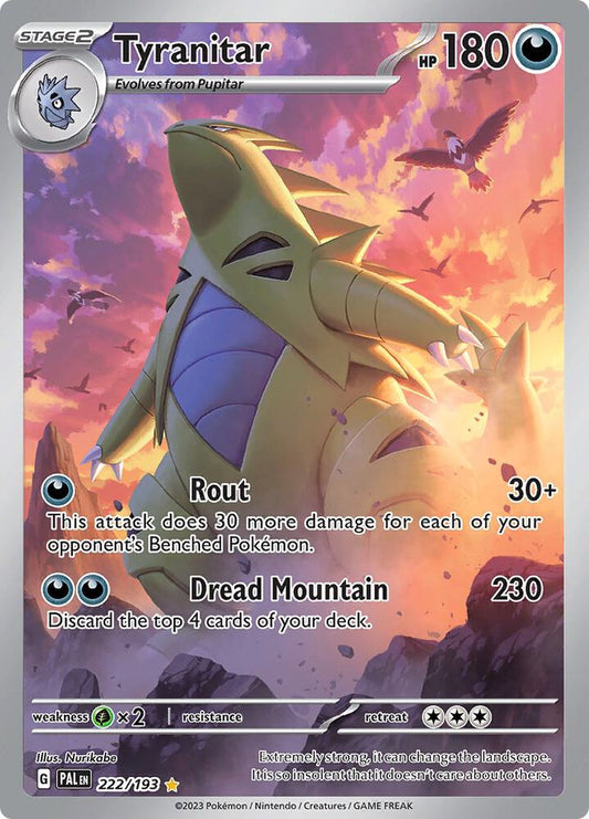 Tyranitar 222/193 - NM
