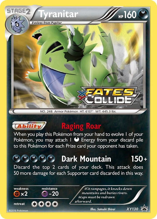 Tyranitar (Prerelease) XY130 - NM