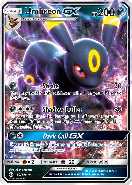 Umbreon GX 80/149 - LP