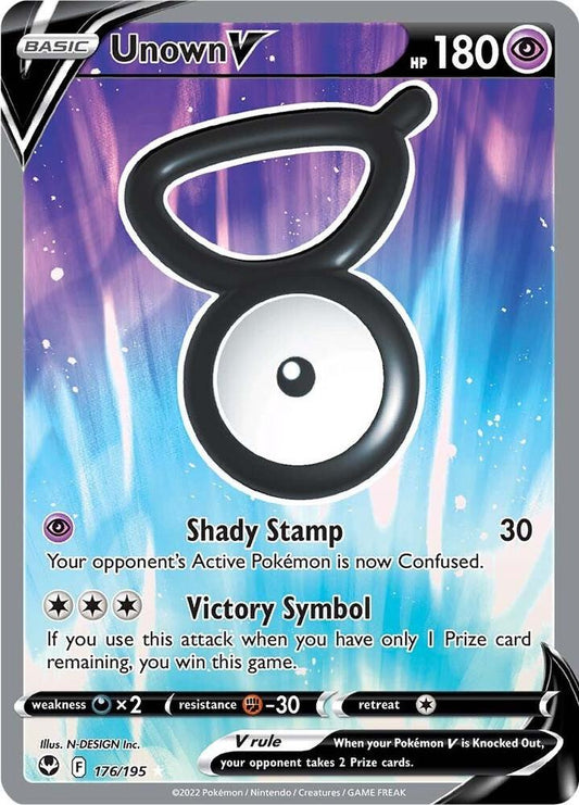 Unown V 176/195 - NM