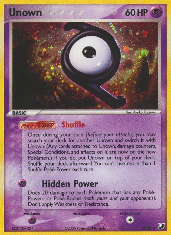 Unown Z/28 (Holo) - MP