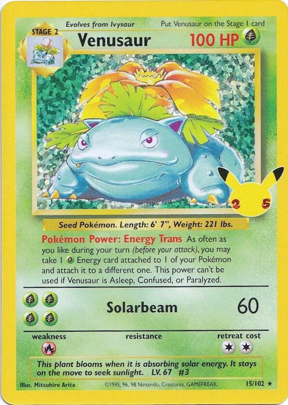 Venusaur (Holo) 15/102 - NM