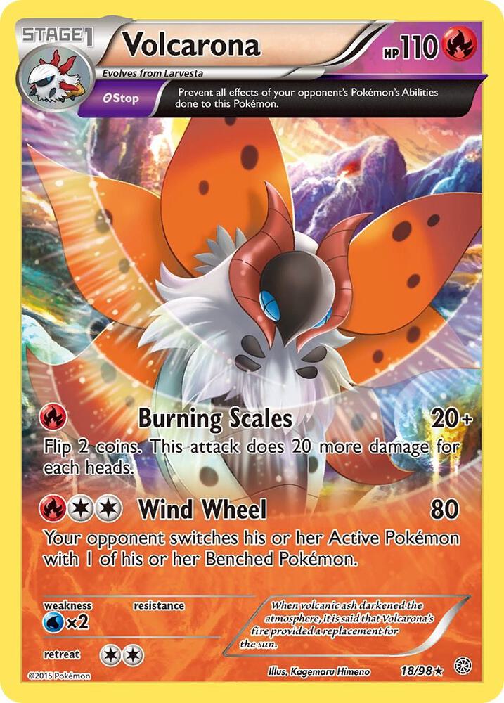 Volcarona 18/98 - NM