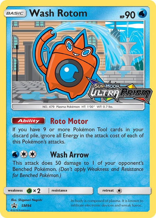 Wash Rotom (Prerelease) SM94 - NM