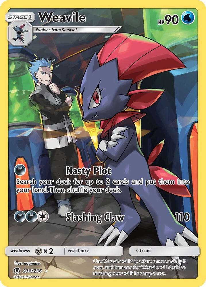 Weavile 238/236 - NM