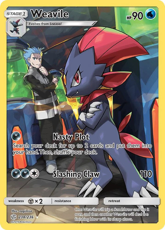 Weavile 238/236 - NM