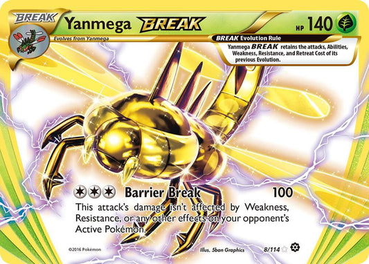 Yanmega BREAK 8/114 - NM