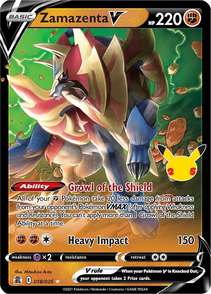 Zamazenta V 018/025 - NM