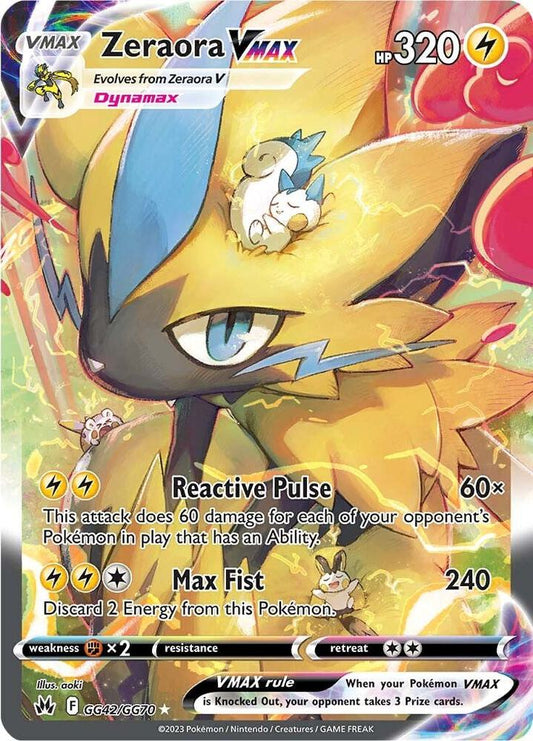 Zeraora VMAX GG42/GG70 - NM
