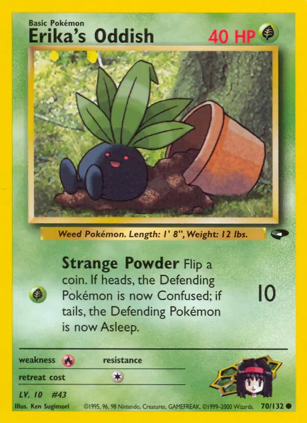 Erika's Oddish (070/132) (G2)