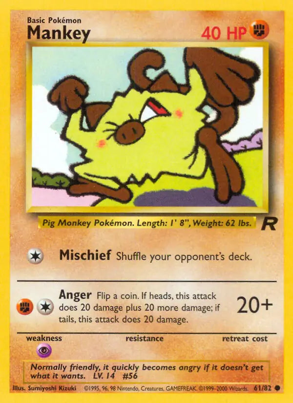 Mankey (61/82) (TR)