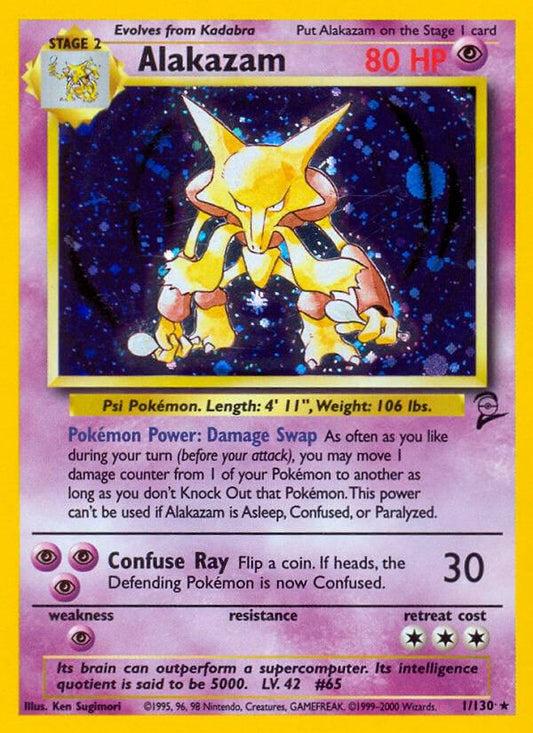 Alakazam (Holo) 1/130 - DMG