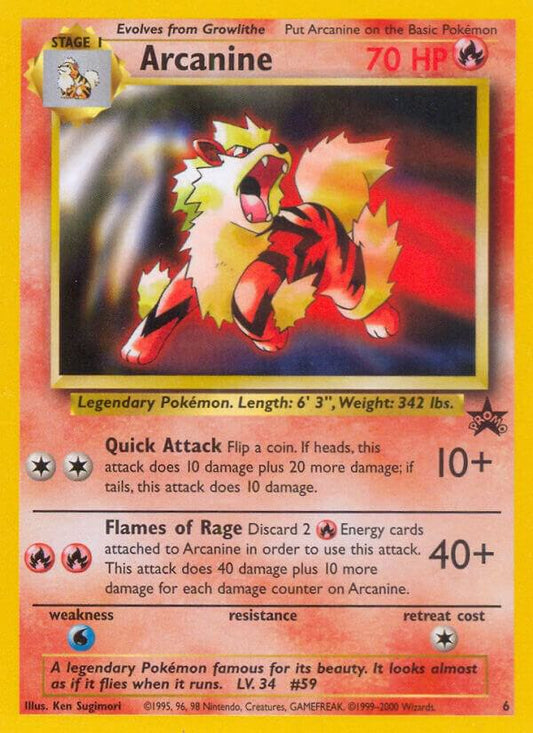 Arcanine 6 Promo - LP