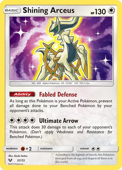 Shining Arceus 57/73 - NM