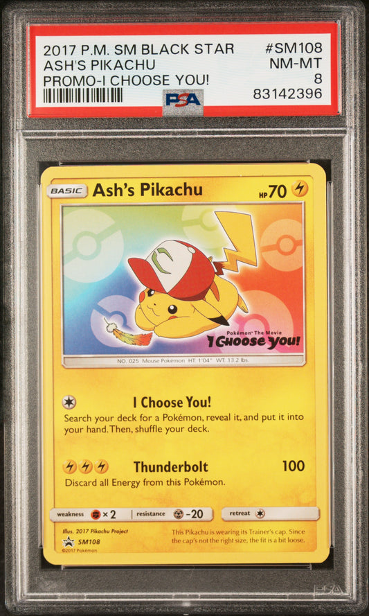 Ahs's Pikachu PSA 8