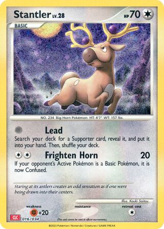 Stantler 016/034 - NM
