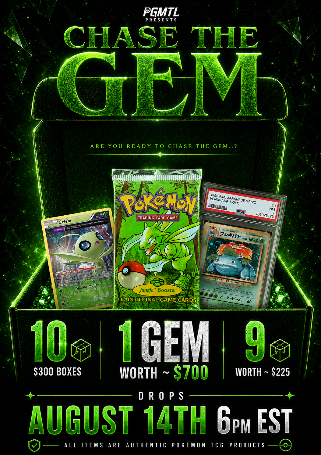 CHASE THE GEM - MYSTERY BOX