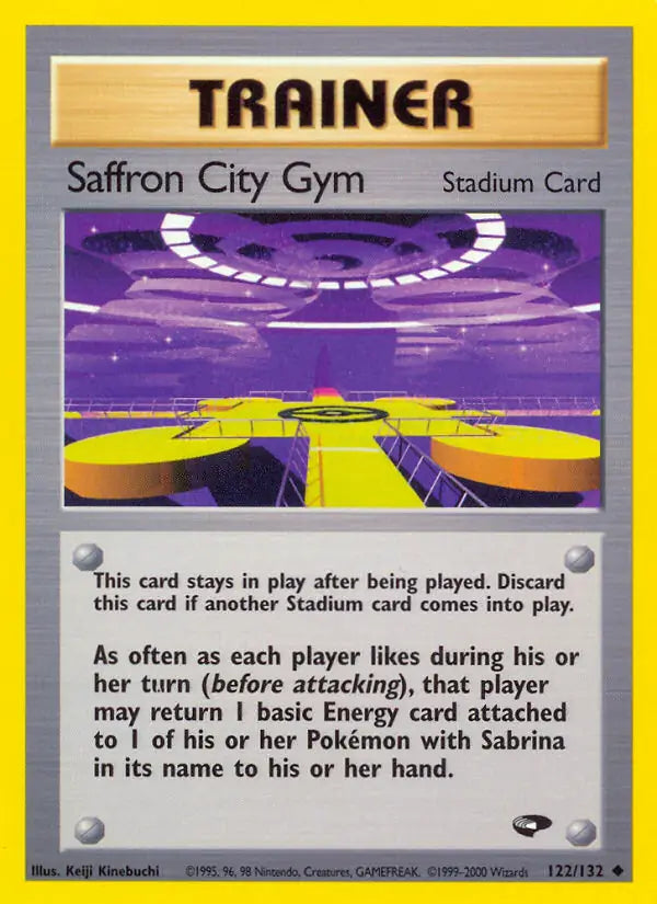 Saffron City Gym (122/132) (G2)
