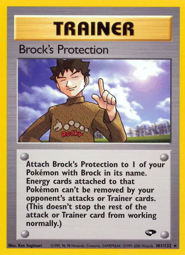 Brock's Protection (101/132) (G2)