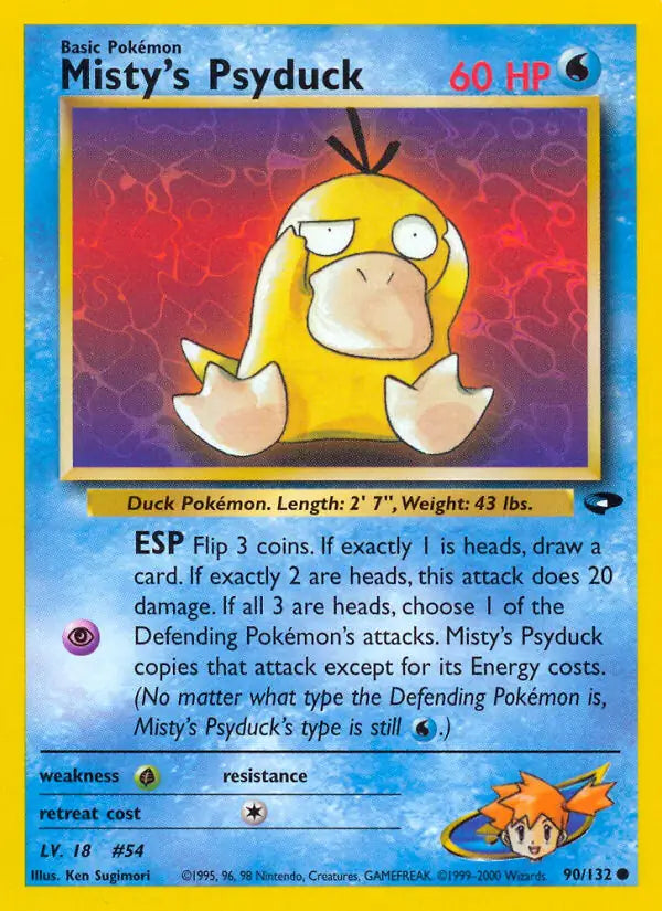 Misty's Psyduck (090/132) (G2)