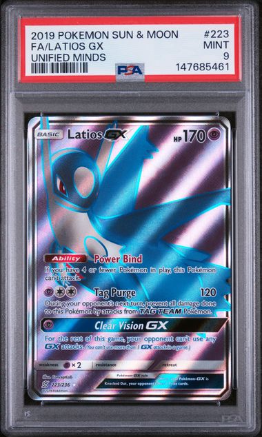 Latios GX PSA 9