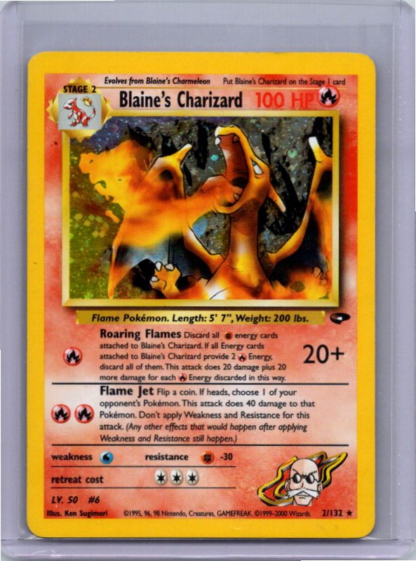 Blaine's Charizard (002/132) (G2)