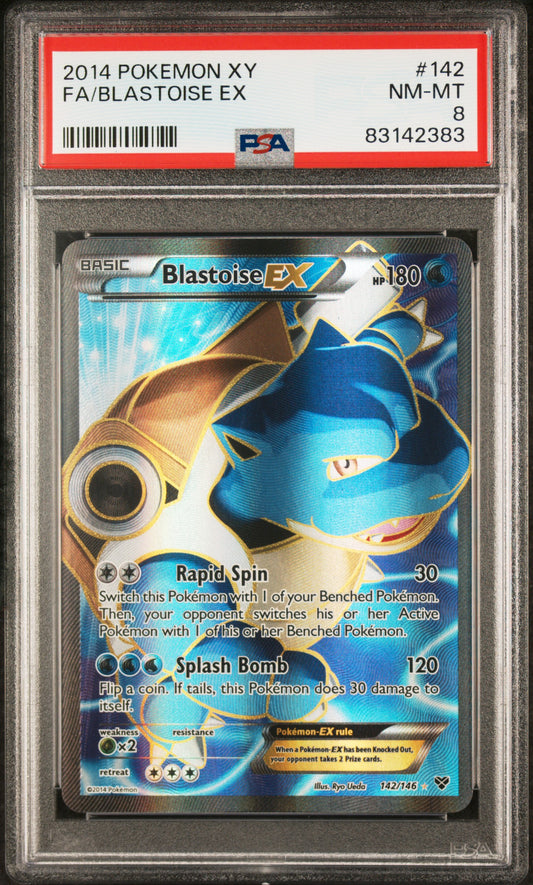Blastoise EX PSA 8