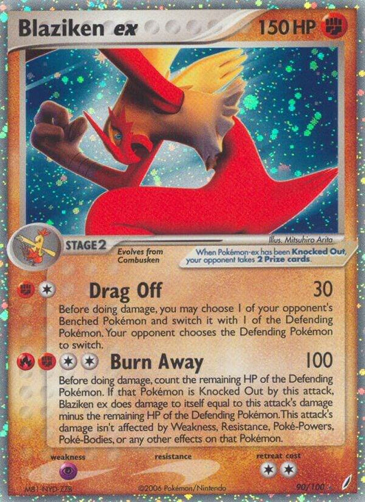 Blaziken EX 90/100 - MP