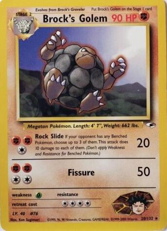 Brock's Golem 20/132 - LP