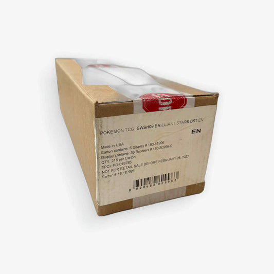 Brilliant Stars Booster Box Sealed Case