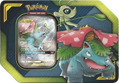 Celebi & Venusaur GX Tag Team Tin