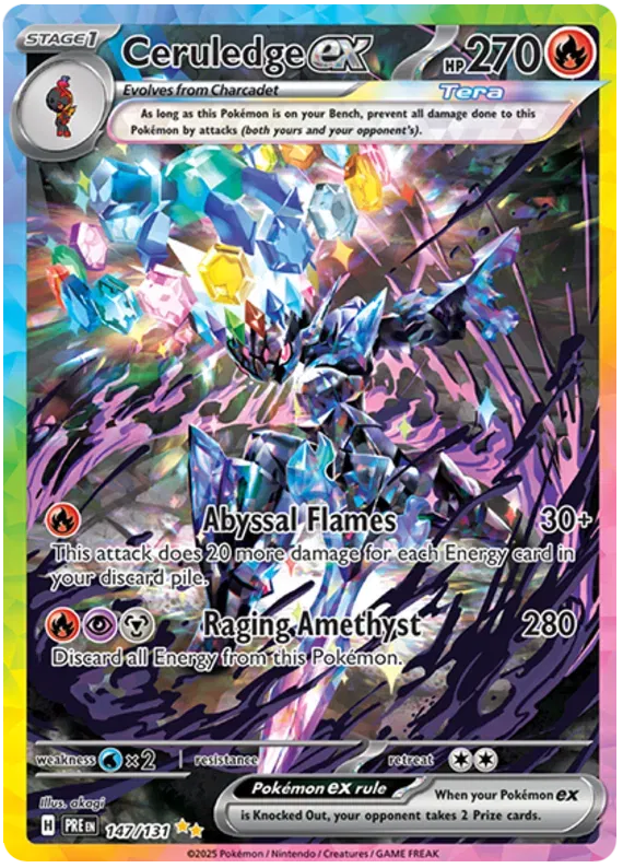 Ceruledge 147/131 - NM