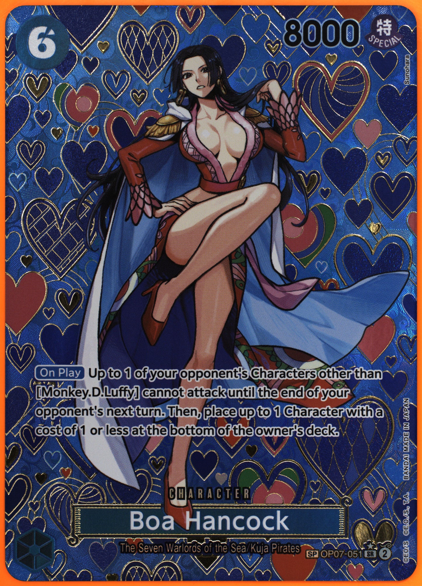 Boa Hancock Super Rare 2024 One Piece Emperors in the New World TAG 10 GEM MINT