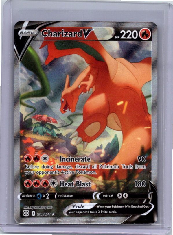 Charizard V (Alternate Full Art) (154/172) (SWSH09)