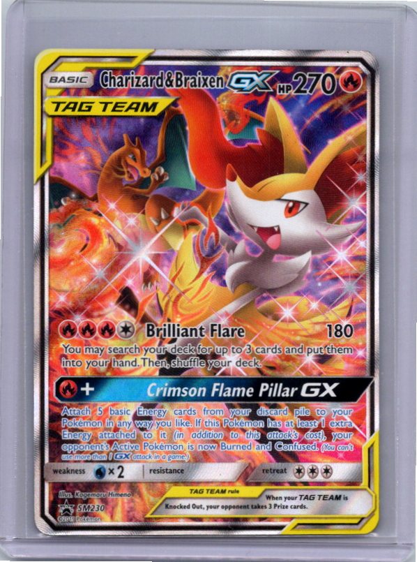 Charizard & Braixen GX - SM230 (SM230) (SMP)