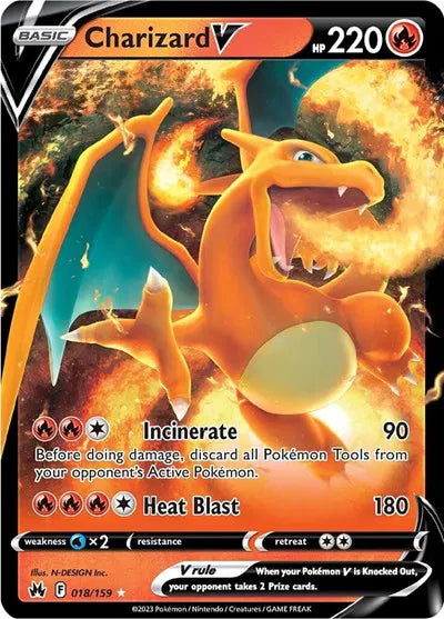 Charizard V 018/159 - NM