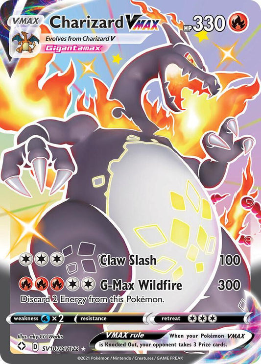 Charizard VMAX SV107/SV122 - NM