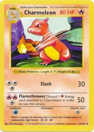 Charmeleon (Shadowless) 24/102 - MP