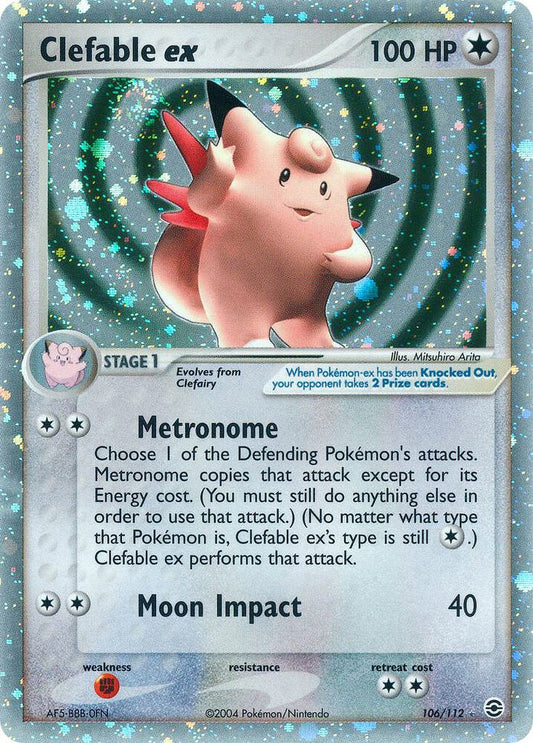 Clefable EX 106/112 - LP