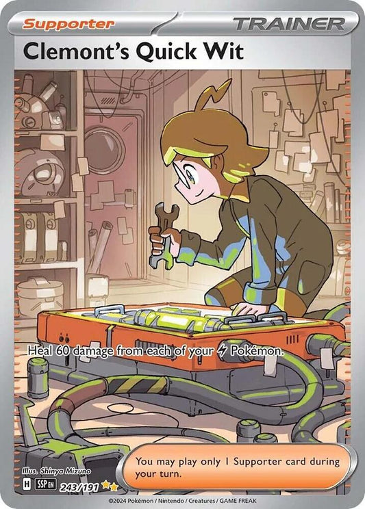 Clemont's  Quick Wit 243/191 - NM