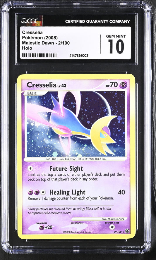 Cresselia Holo CGC 10