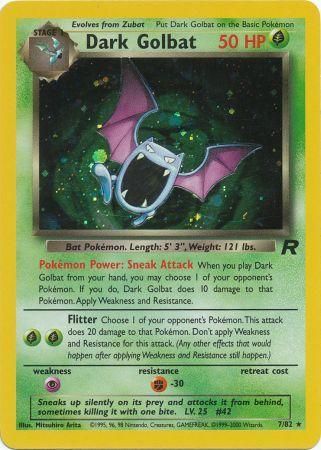 Dark Golbat (Holo) 7/82 - LP