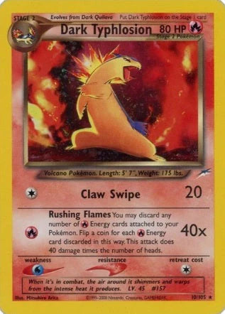 Dark Typhlosion (Holo) 10/105 - MP