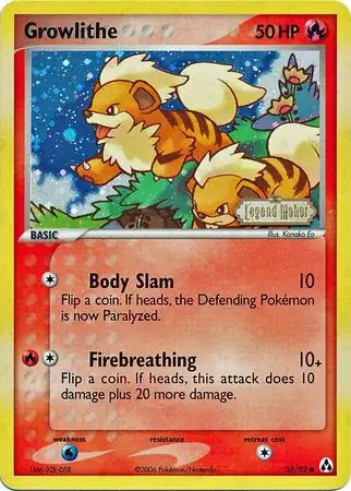 Growlithe (55/92) (LM)